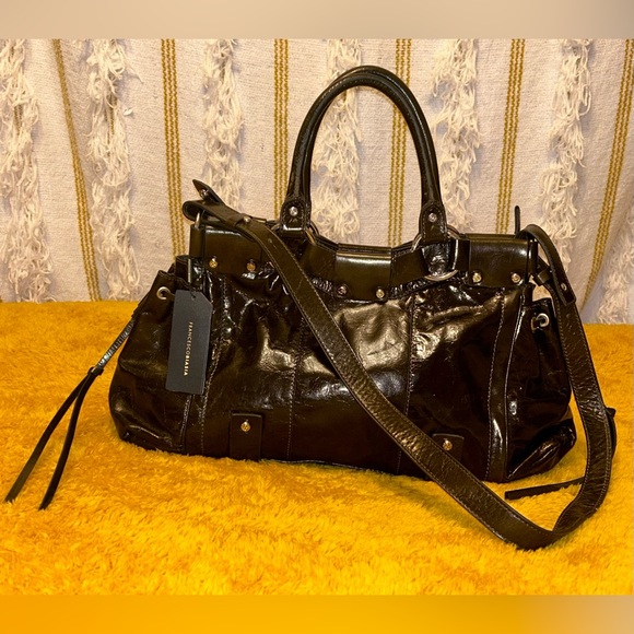 Francesco Biasia Handbags - NWT Francesco Biasia Genuine Leather Satchel
